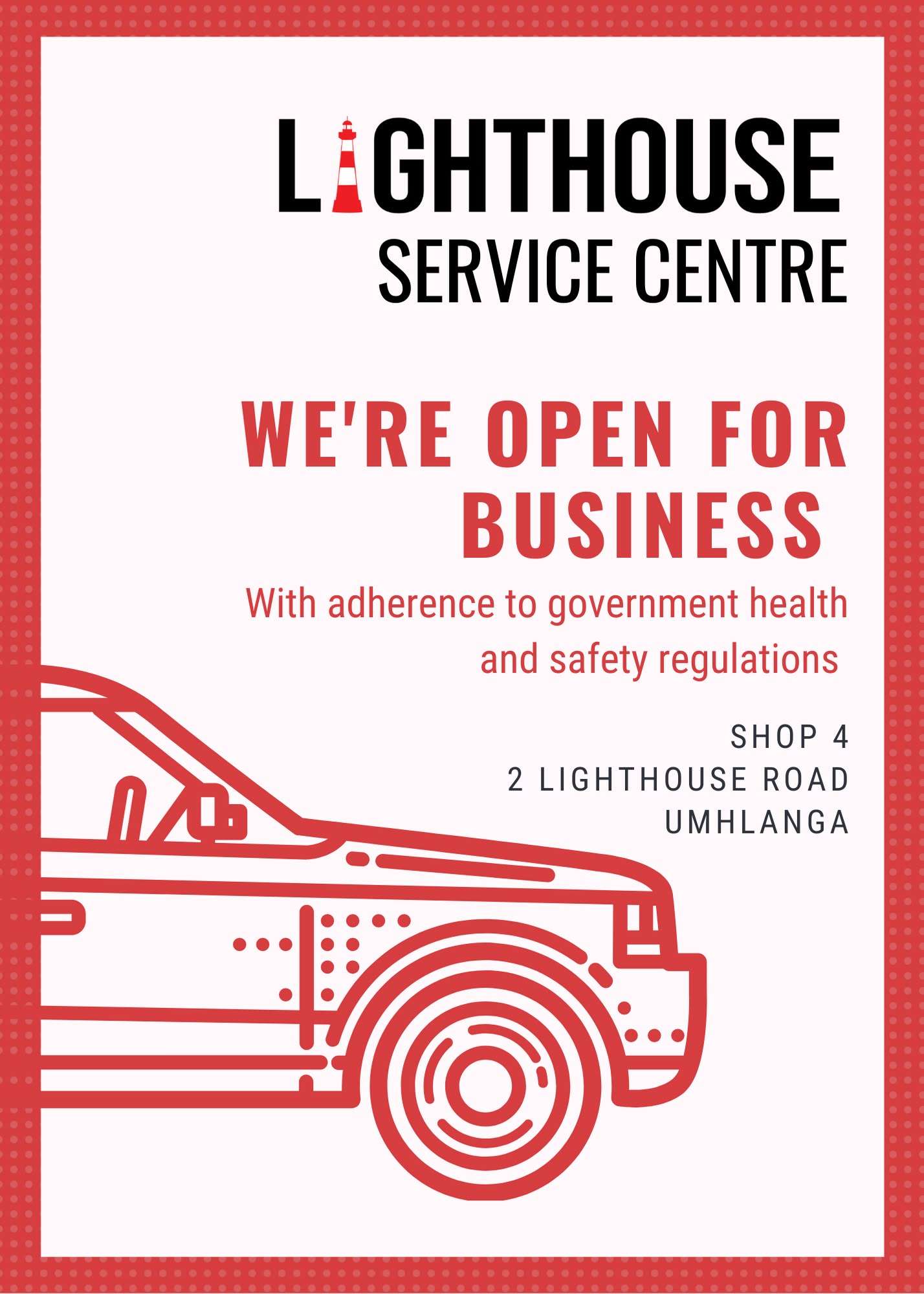 Lighthouse Service Centre open for business